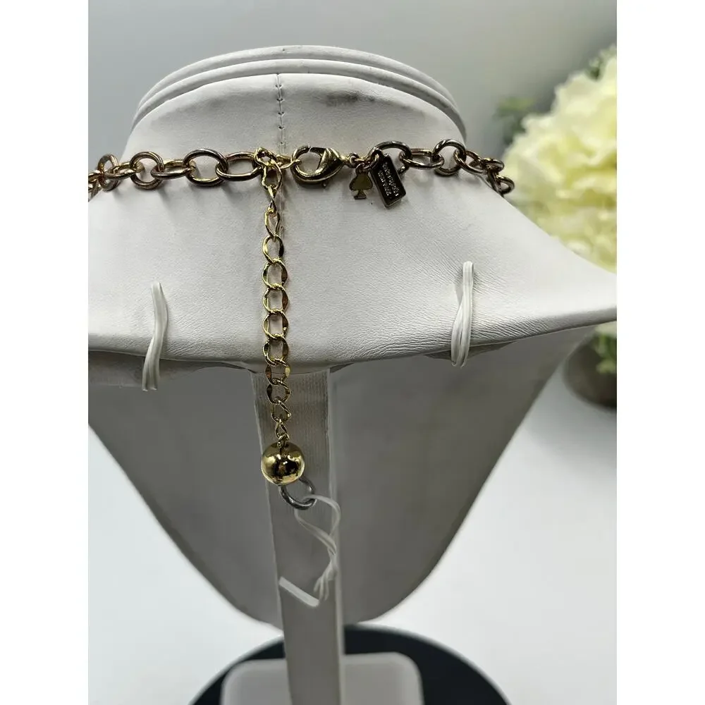 Kate Spade Daylight Jewels Collar Pale Lilac Lavender Purple Gems Necklace‎
